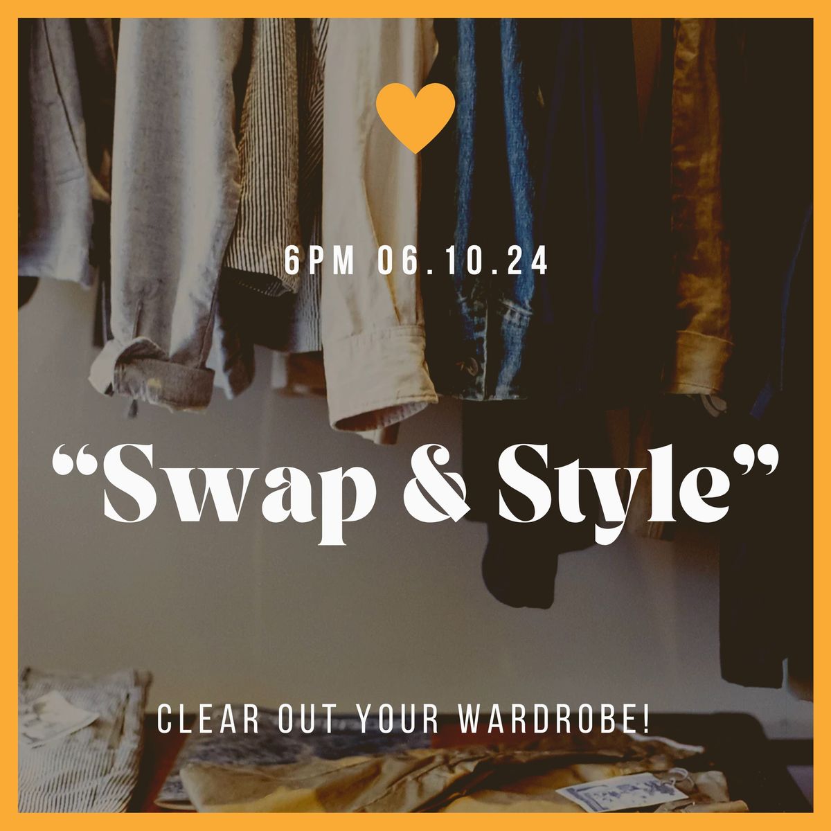 Swap & Style - Autumn Wardrobe Cleanse