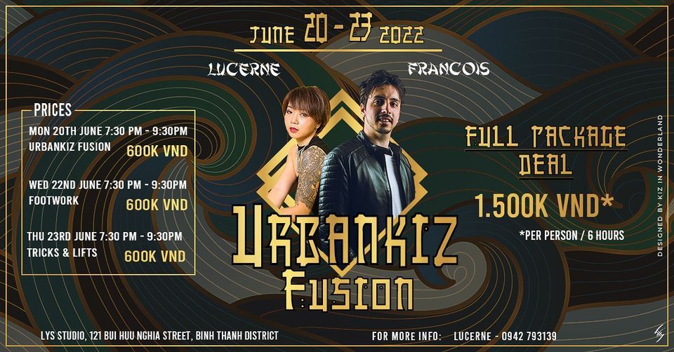 Urban Kiz Fusion with Francois & Lucerne