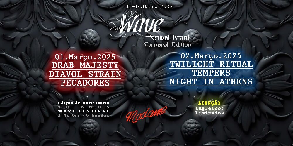 Wave Festival 10 Anos - Carnaval Edition 2025