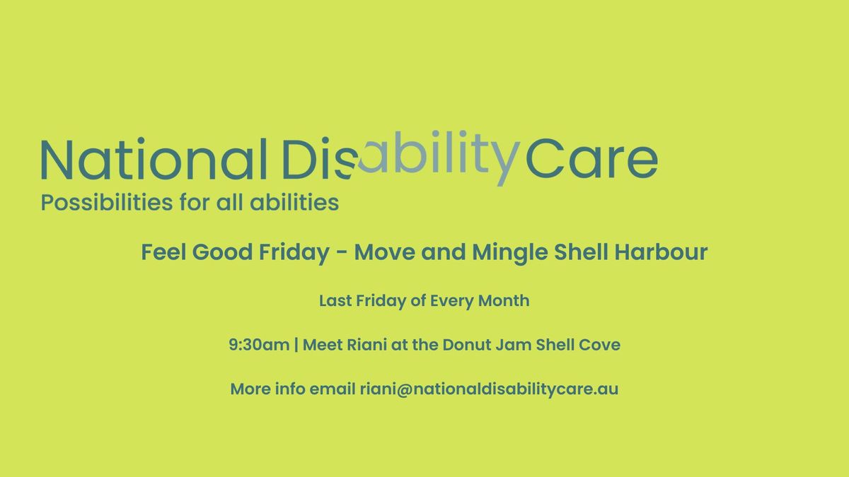 Feel Good Friday - Move and Mingle Shell Harbour