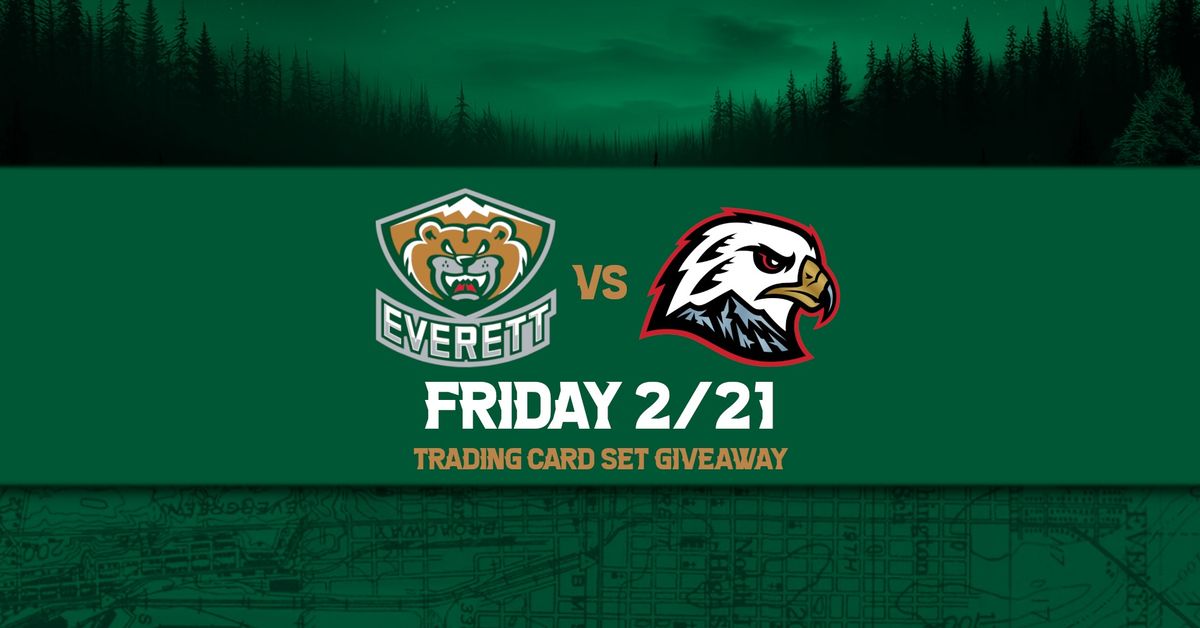 TRADING CARD GIVEAWAY! Silvertips vs Portland Winterhawks