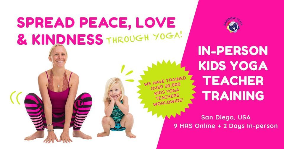 [SAN DIEGO] In-person 3-Day Rainbow Kids Yoga Teacher Training