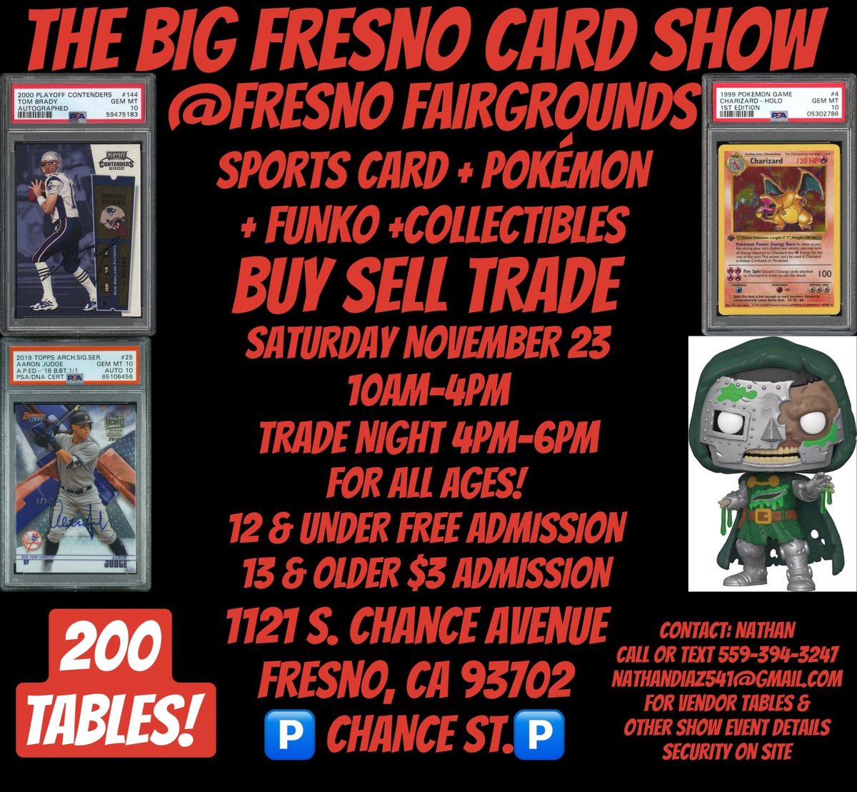 THE BIG FRESNO CARD SHOW