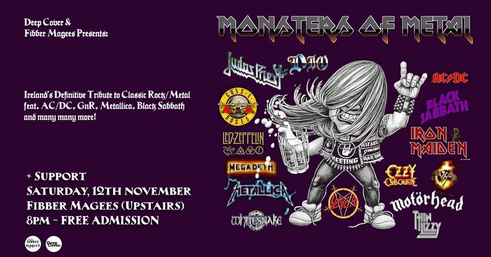 Monsters of Metal (Tribute to Classic Rock\/Metal) - Free Admission!