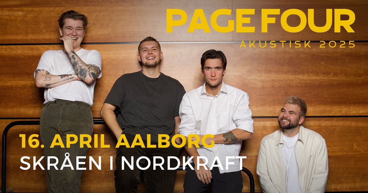 Page Four - Akustisk 2025 \/\/ Skr\u00e5en