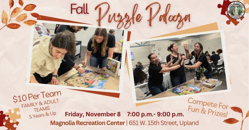 City of Upland Fall Puzzle Palooza