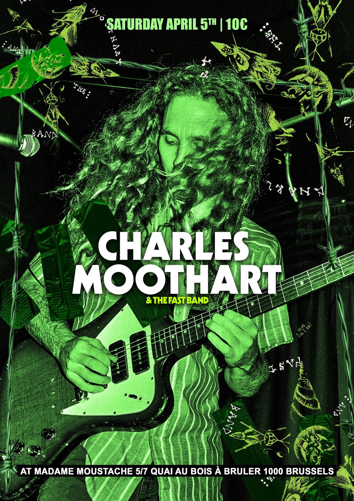 CHARLES MOOTHART & The Fast Band (live) + Support (TBA)