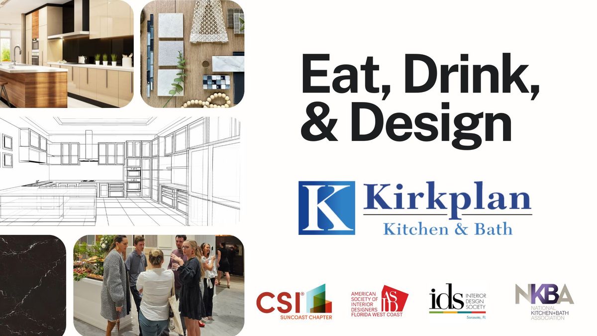 UPDATED DATE!! Eat, Drink, and Design, Fall 2024