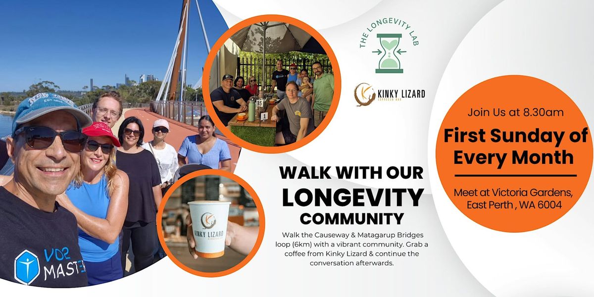 Longevity Community Walk - July 6km loop