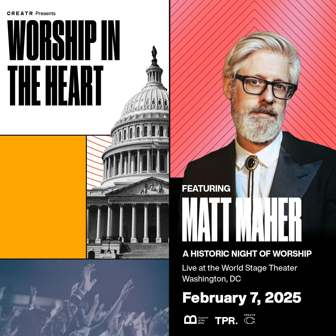 Matt Maher at Museum of the Bible