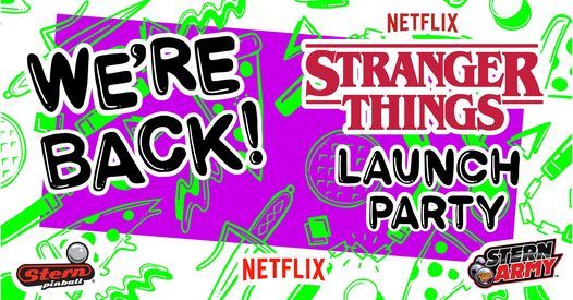 I\/O Monthly Tournament, Stranger Things launch party redux!