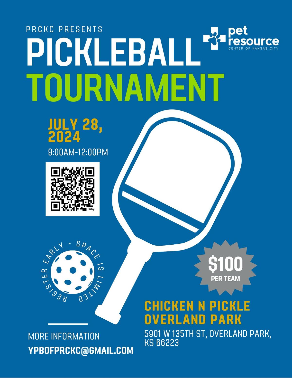 PRCKC Chicken N Pickle Tournament