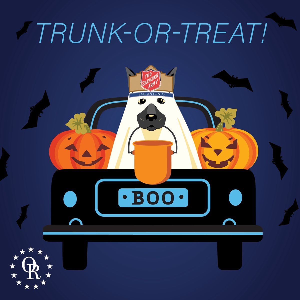 An Exclusive giving back Trunk- OR-Treat with The San Antonio Salvation Army Team