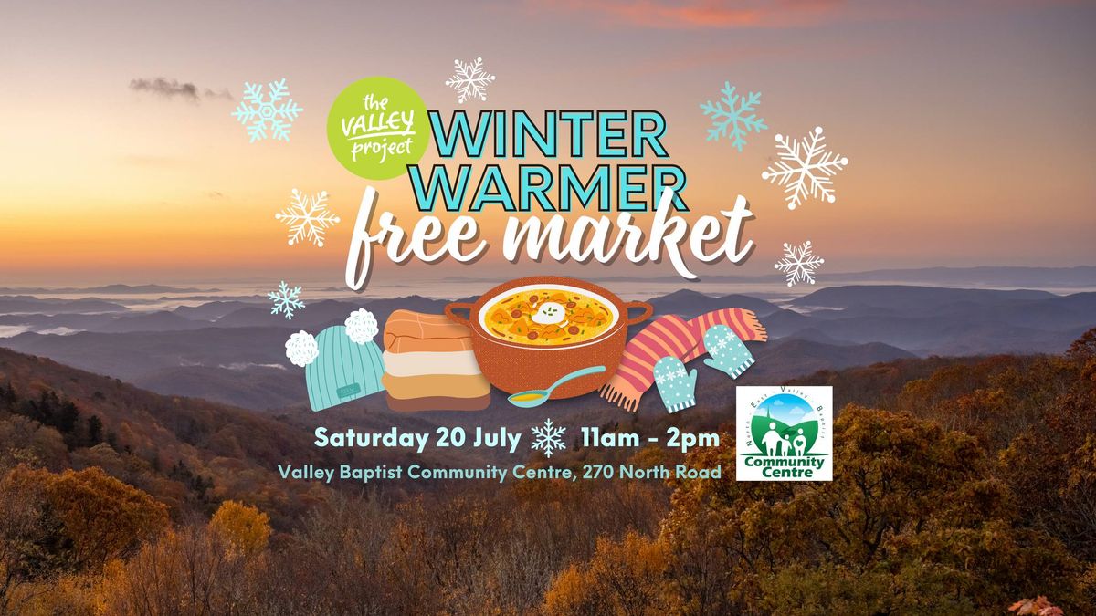 Winter Warmer FREE Market and Lunch