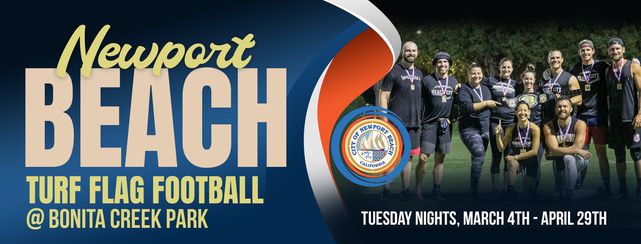 Tuesday Newport Beach TURF Flag Football : Starting March 4th!