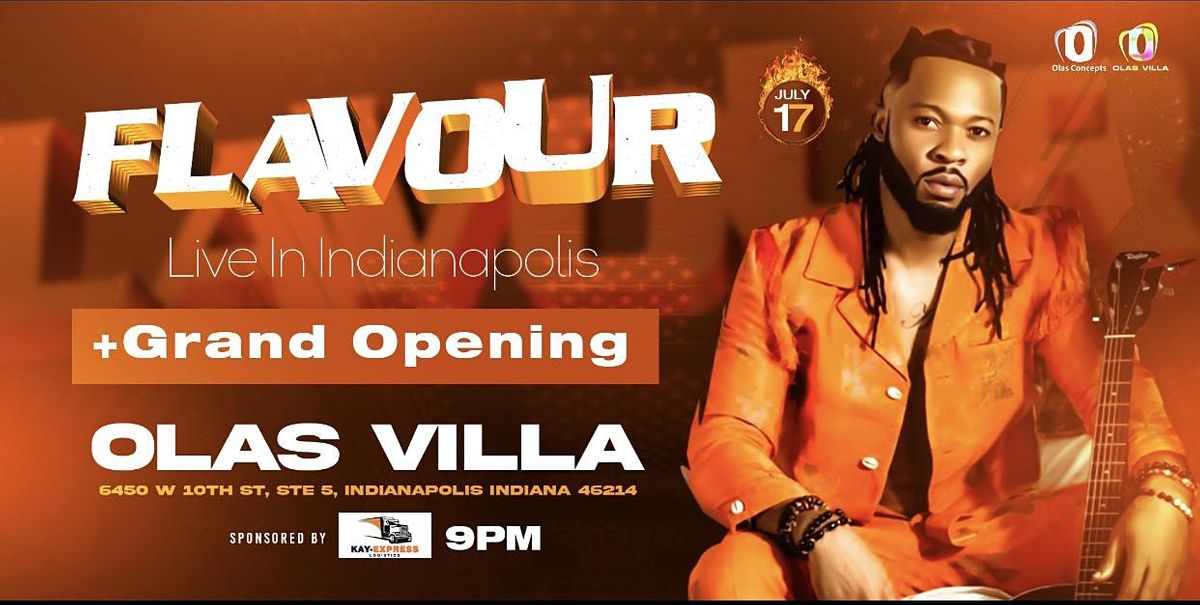 Mr Flavour Live in Indianapolis