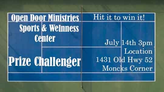 Open Door Ministries Prize Challenger - Hit it to win it!