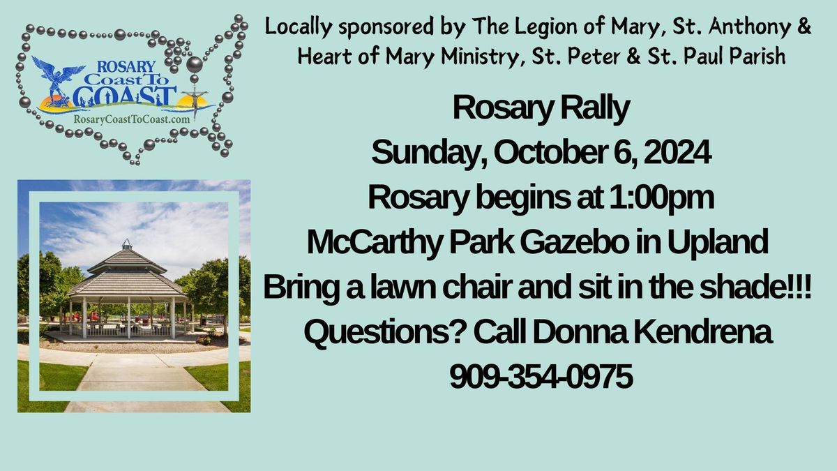 Rosary Rally - Rosary Coast to Coast