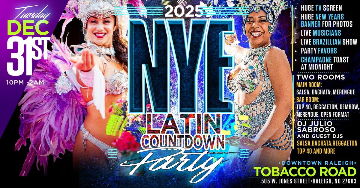 \ud83c\udf862025 NYE Latin Countdown Party!\ud83c\udf86