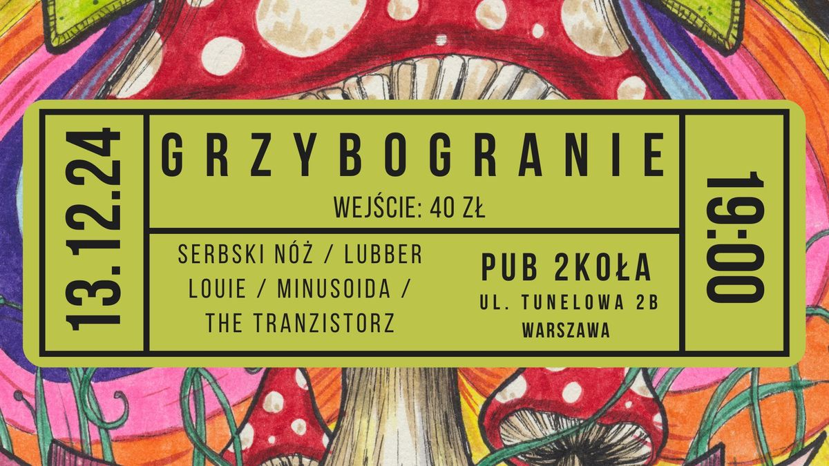 Grzybogranie 13.12 Pub 2KO\u0141A W-Wa