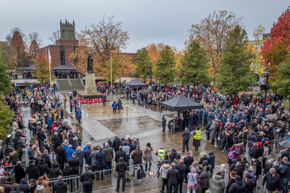 Crewe Remembrance Sunday Service