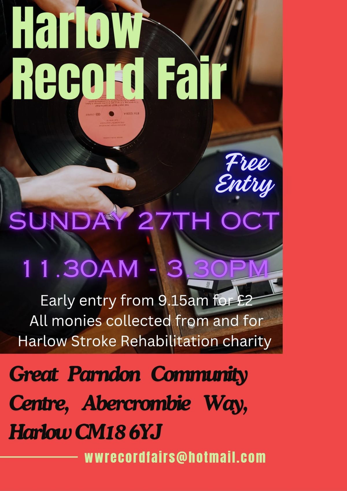 Harlow Record Fair 