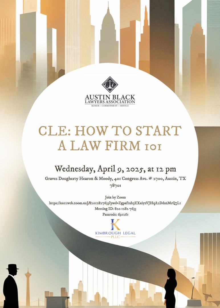 ABLA CLE: How to Start a Law Firm 101