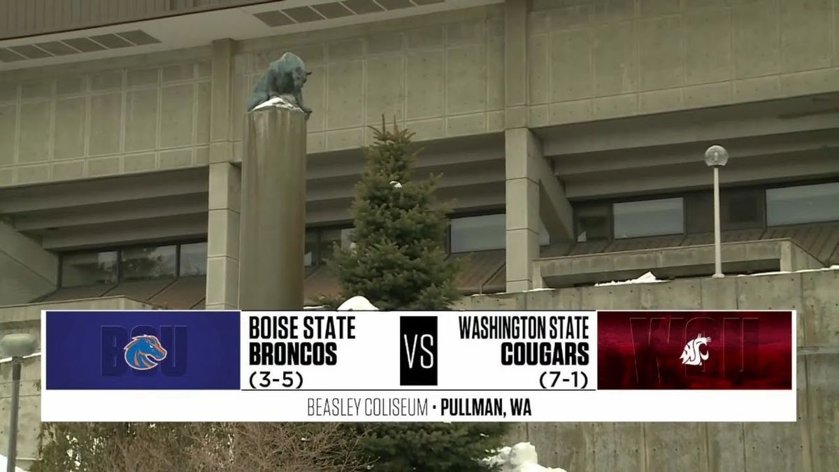 Washington State Cougars at Boise State Broncos Football