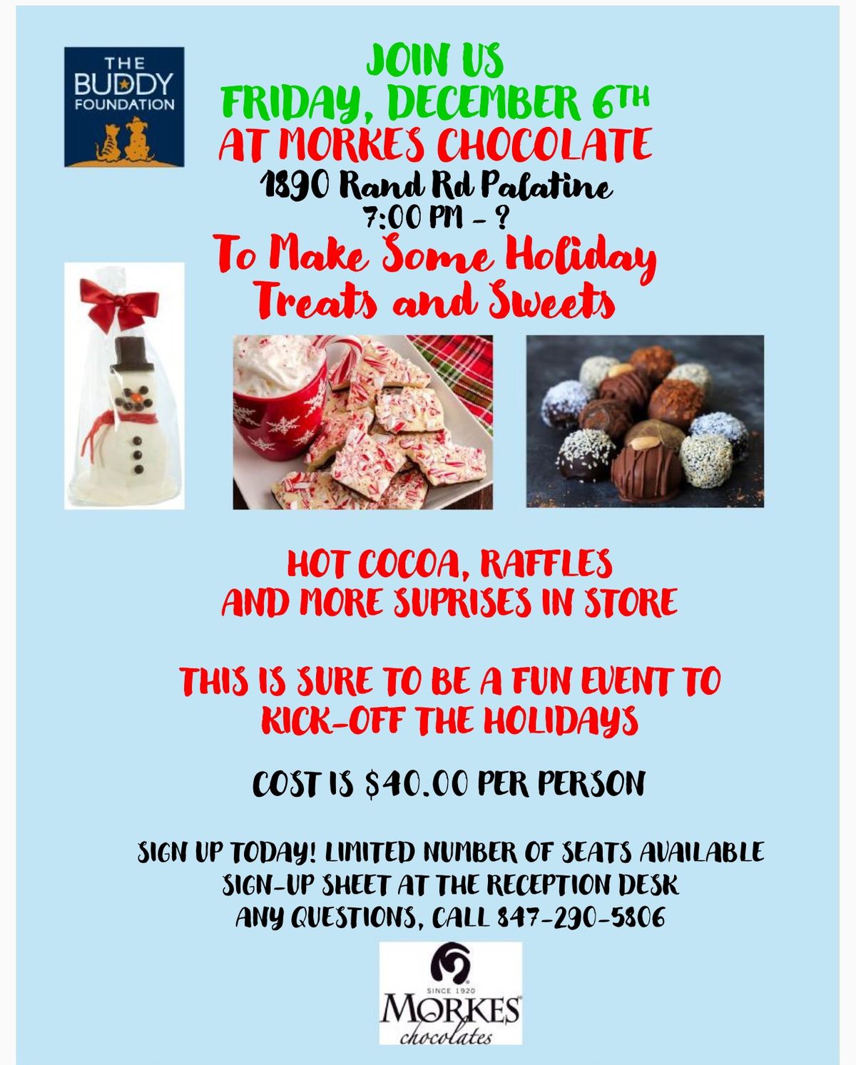 Holiday Sweets and Treats Fundraiser 