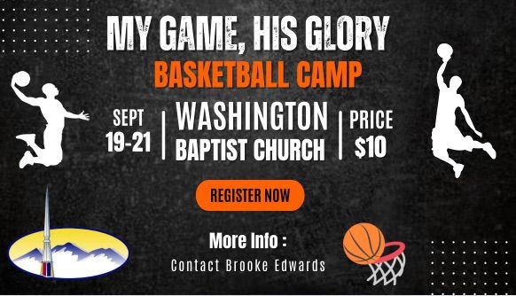 My Game, His Glory Basketball Camp