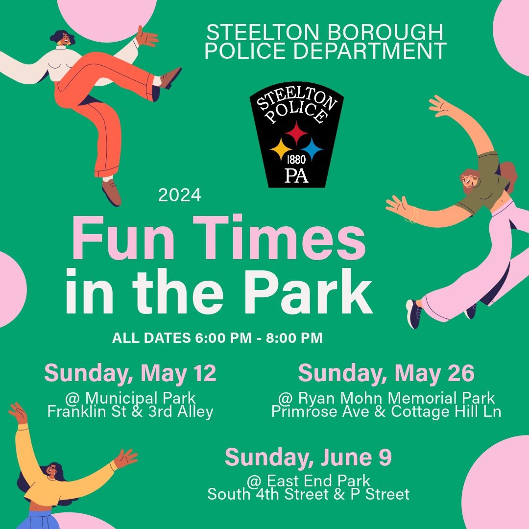 2024 Fun Times in the Park - May 26 @ Ryan Mohn Memorial Park