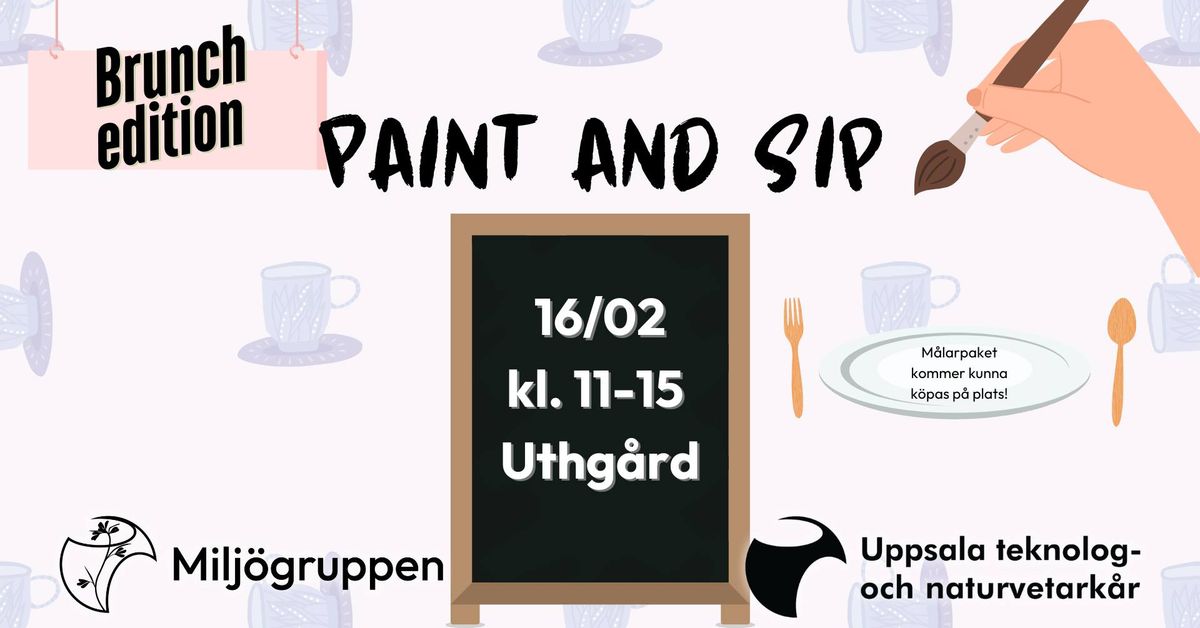 Paint and Sip - Brunch Edition