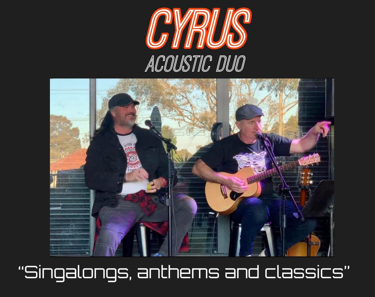 Sunday Sesh with CYRUS Singalongs Anthems and Classics 