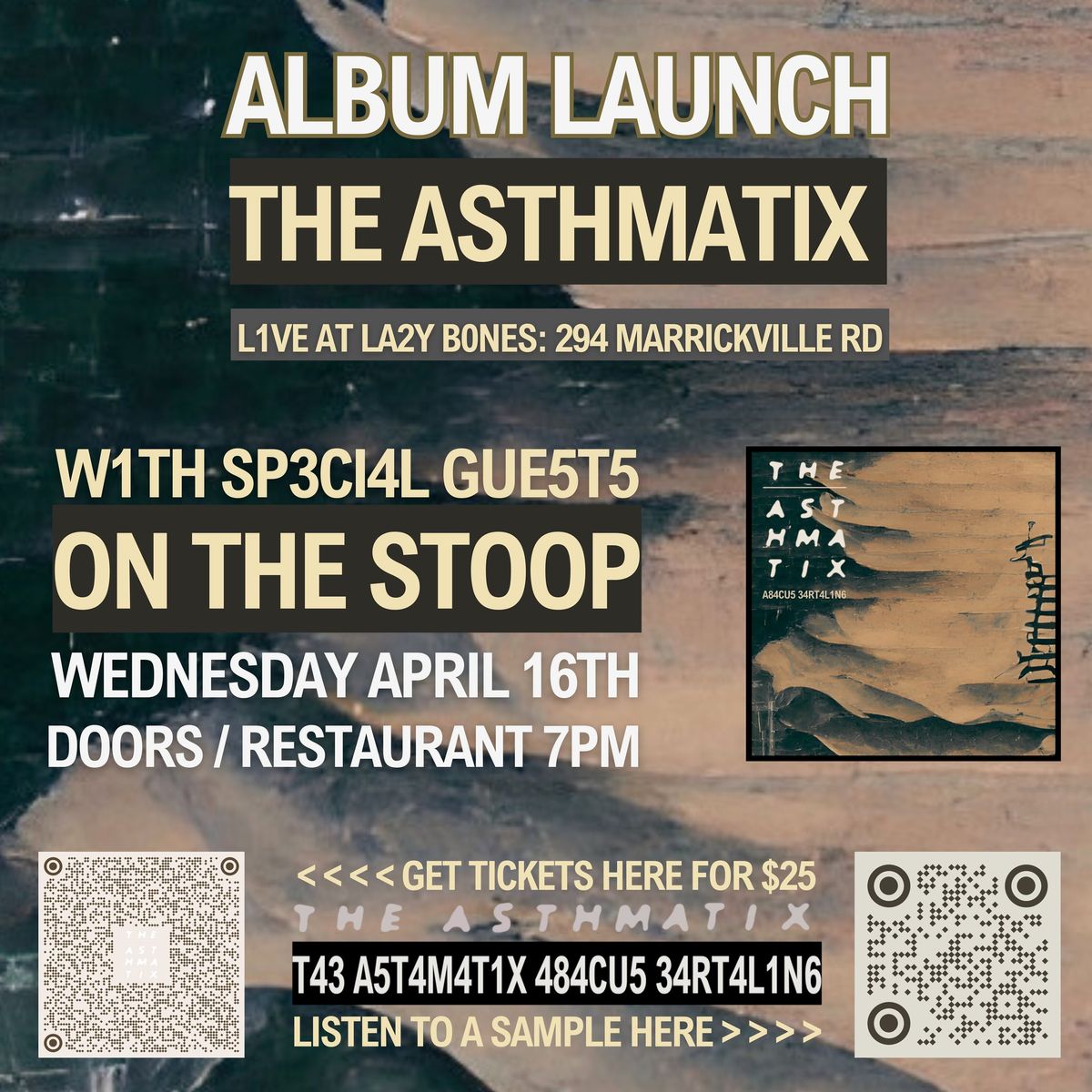 The Asthmatix  + On The Stoop 