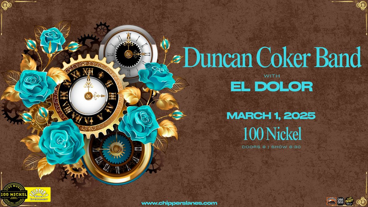 Duncan Coker Band w\/ El Dolor "Live on the Lanes" at 100 Nickel (Broomfield)