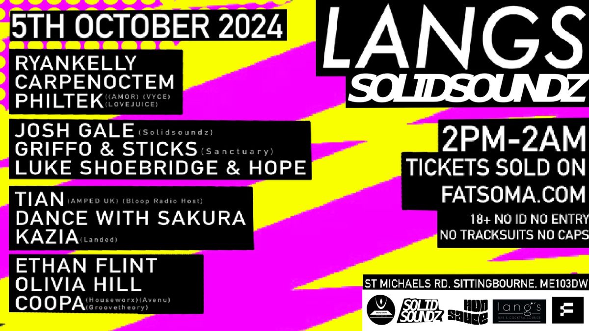 LANGS SOLIDSOUNDZ DAY &amp; NIGHT RAVE 