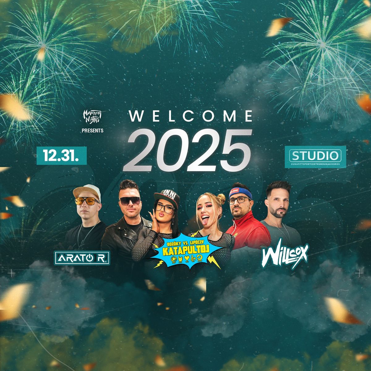 WELCOME 2025 \u2605 Movement Nights \u2605 Duna\u00fajv\u00e1ros \/\/ Dunafitt - 12.31.