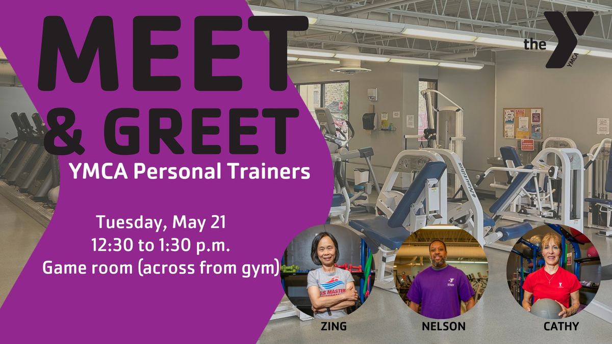 Meet & Greet with the YMCA Personal Trainers