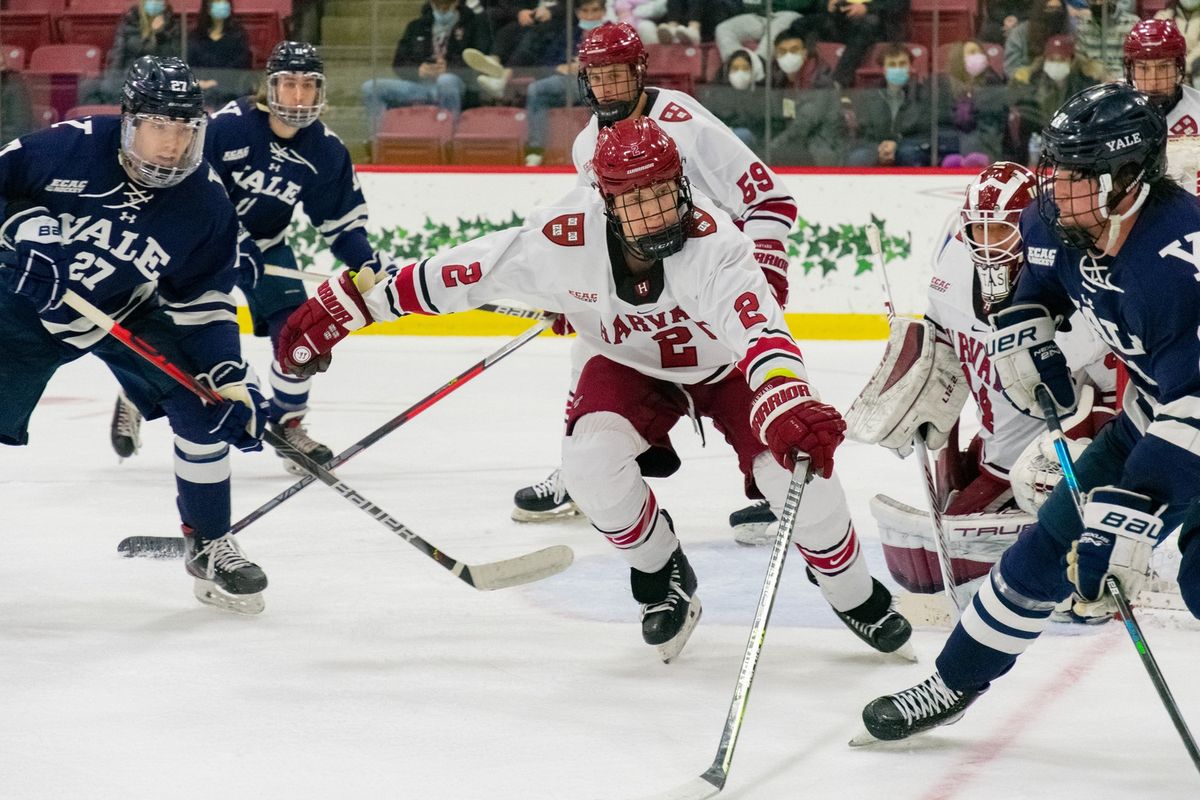 Harvard Crimson at Yale Bulldogs Mens Hockey