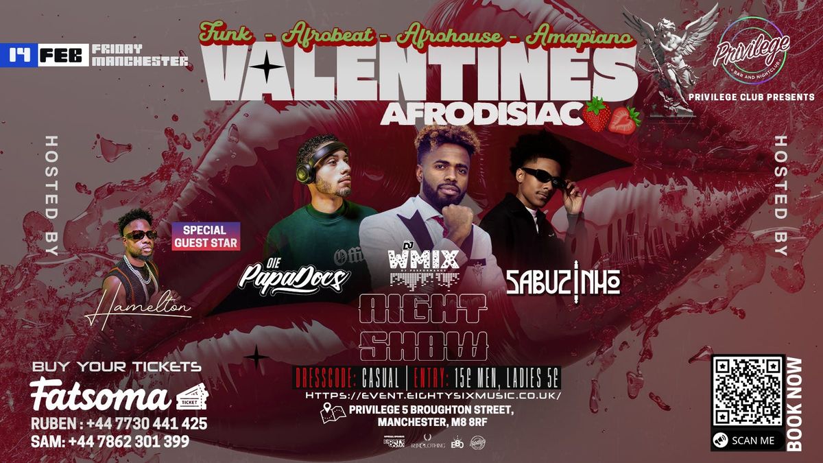 VALENTINES AFRODISIAC Night Club | Manchester