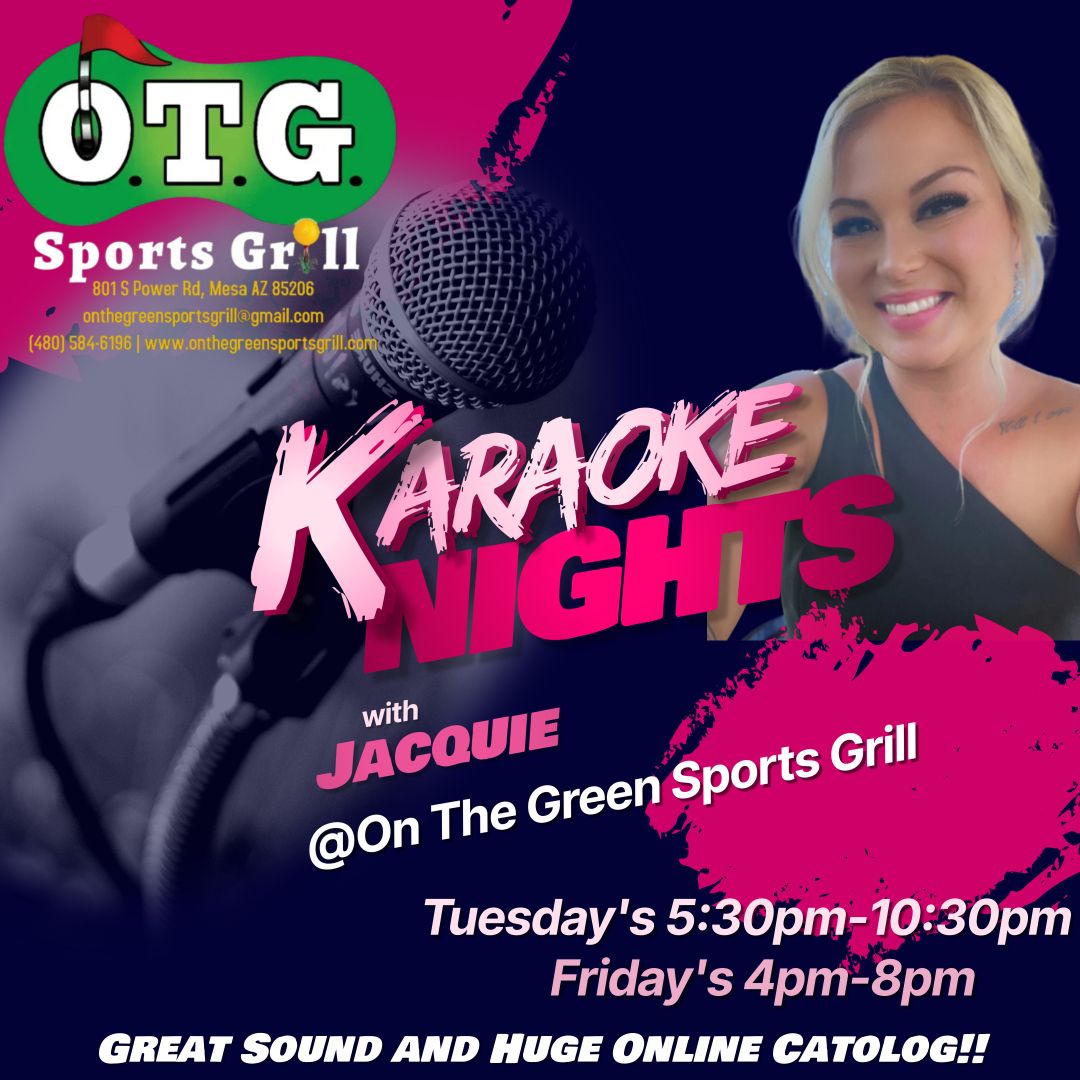 KARAOKE WITH JACQUIE @ OTG