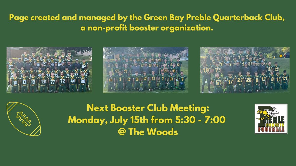 Booster Club Meeting