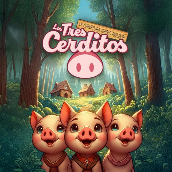 Los Tres Cerditos: Teatro infantil educativo