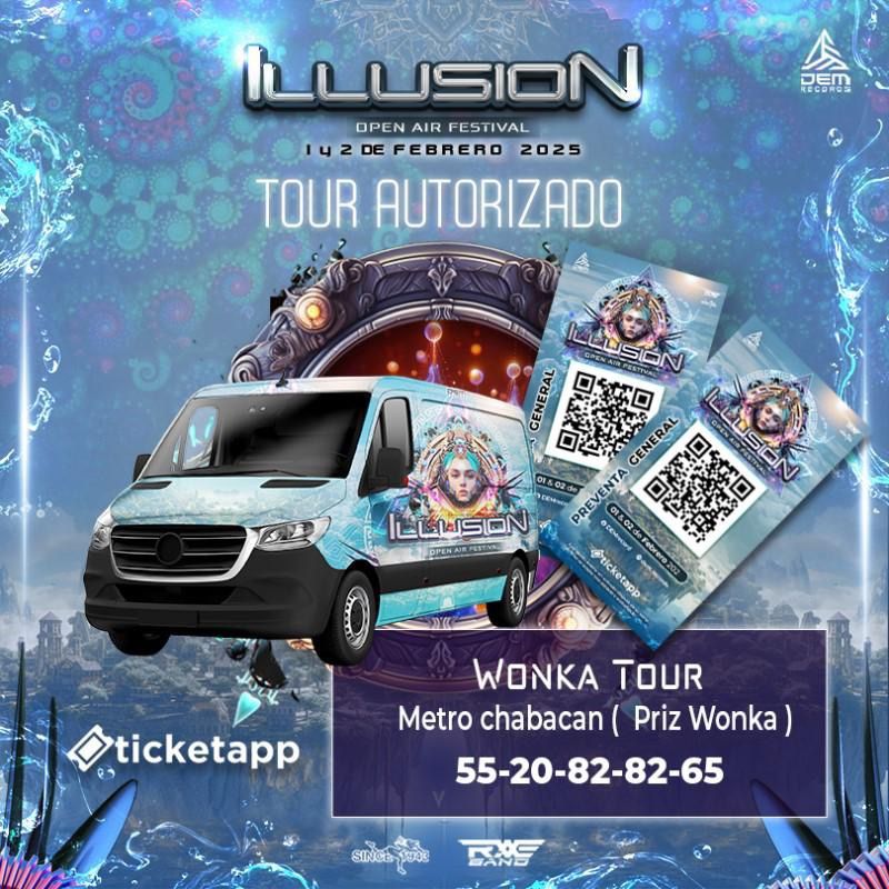 Illusion Festival \ud83d\udc8e Metro CHABACANO \ud83d\udc8e Wonk\u00e4 Tour