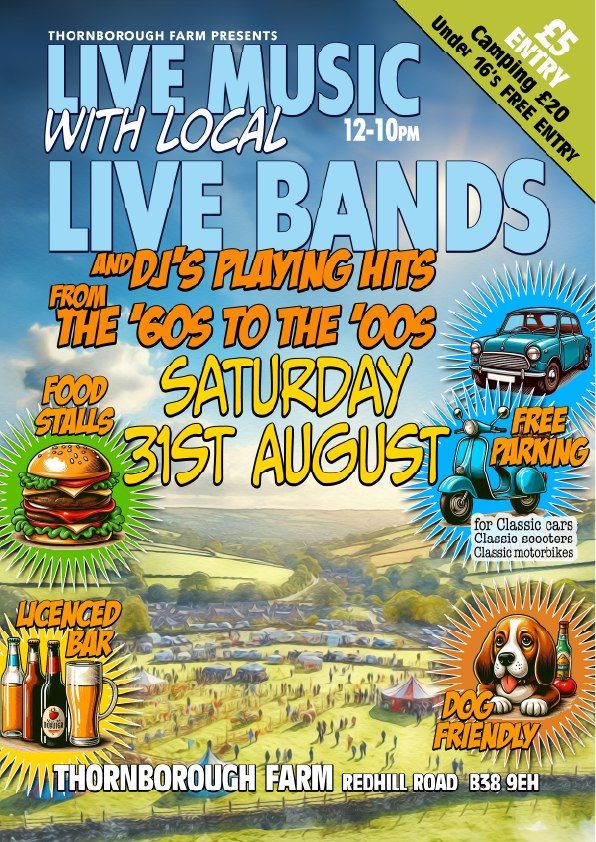 Live Music - Hits from the 60s to the 00s