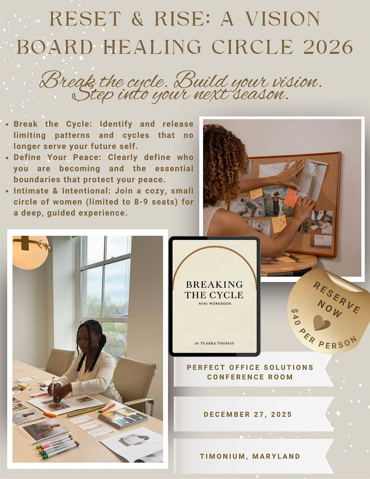 Reset & Rise: A Vision Board Healing Circle 2026