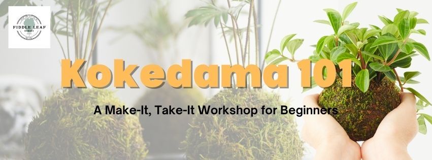 Kokedama Workshop for Beginners