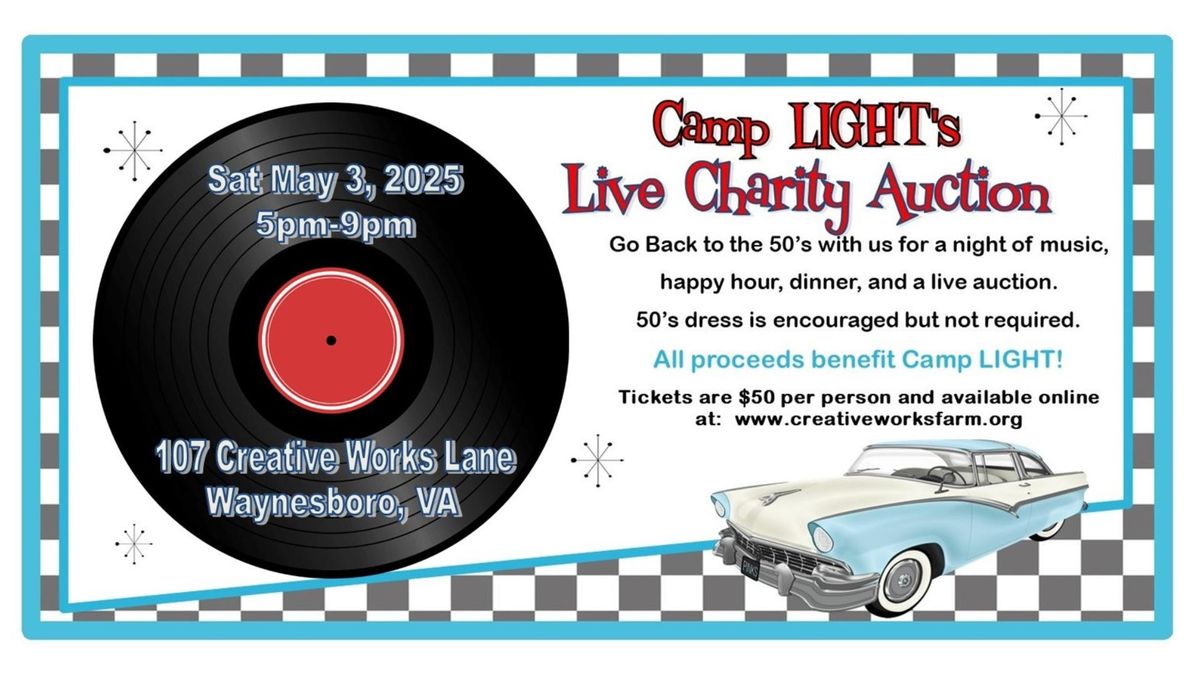 Camp LIGHT Live Charity Auction 2025