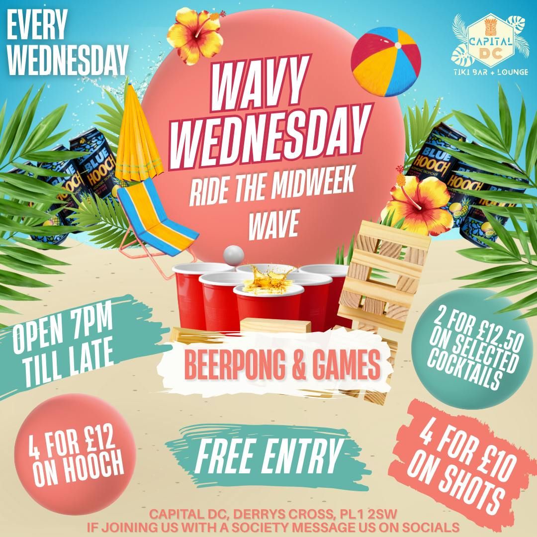\ud83c\udf0aWavy Wednesday | Ultimate Student Night \u2013 Free Entry &amp; Drink Deals! \ud83c\udf0a