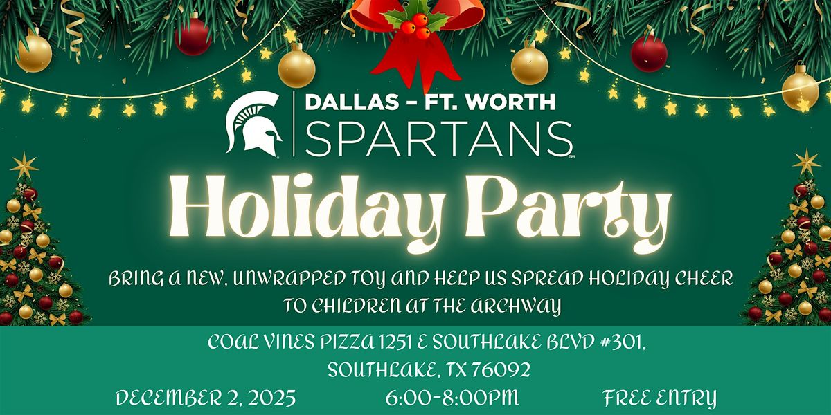 DFW Spartans Holiday Party Toy Drive
